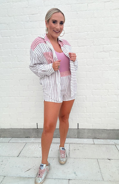 Hang Out Stripe Shorts