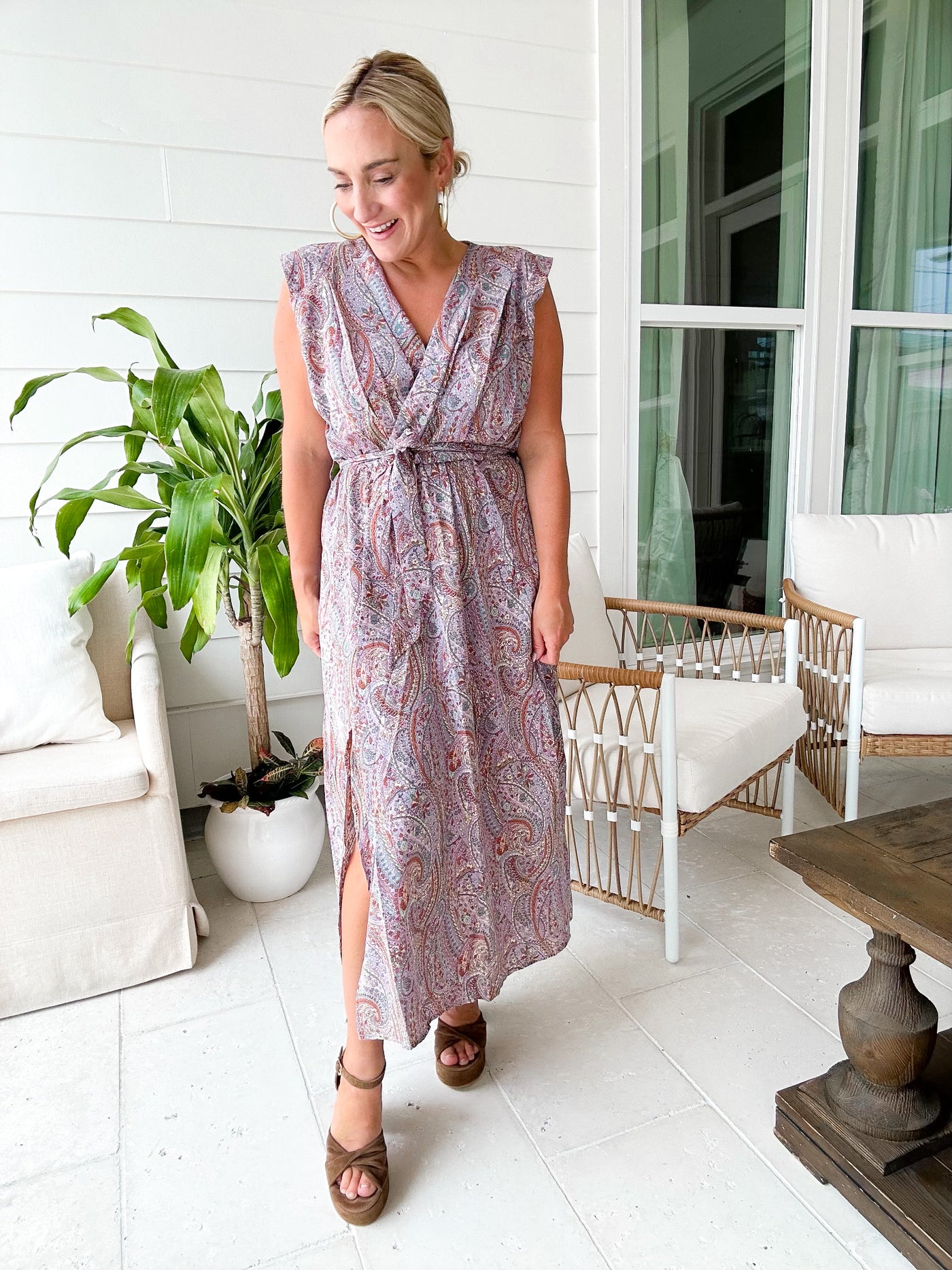 Aeries Wrap Dress