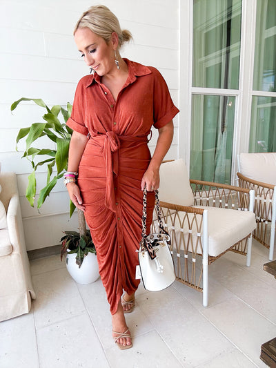 Bella Button Down Dress